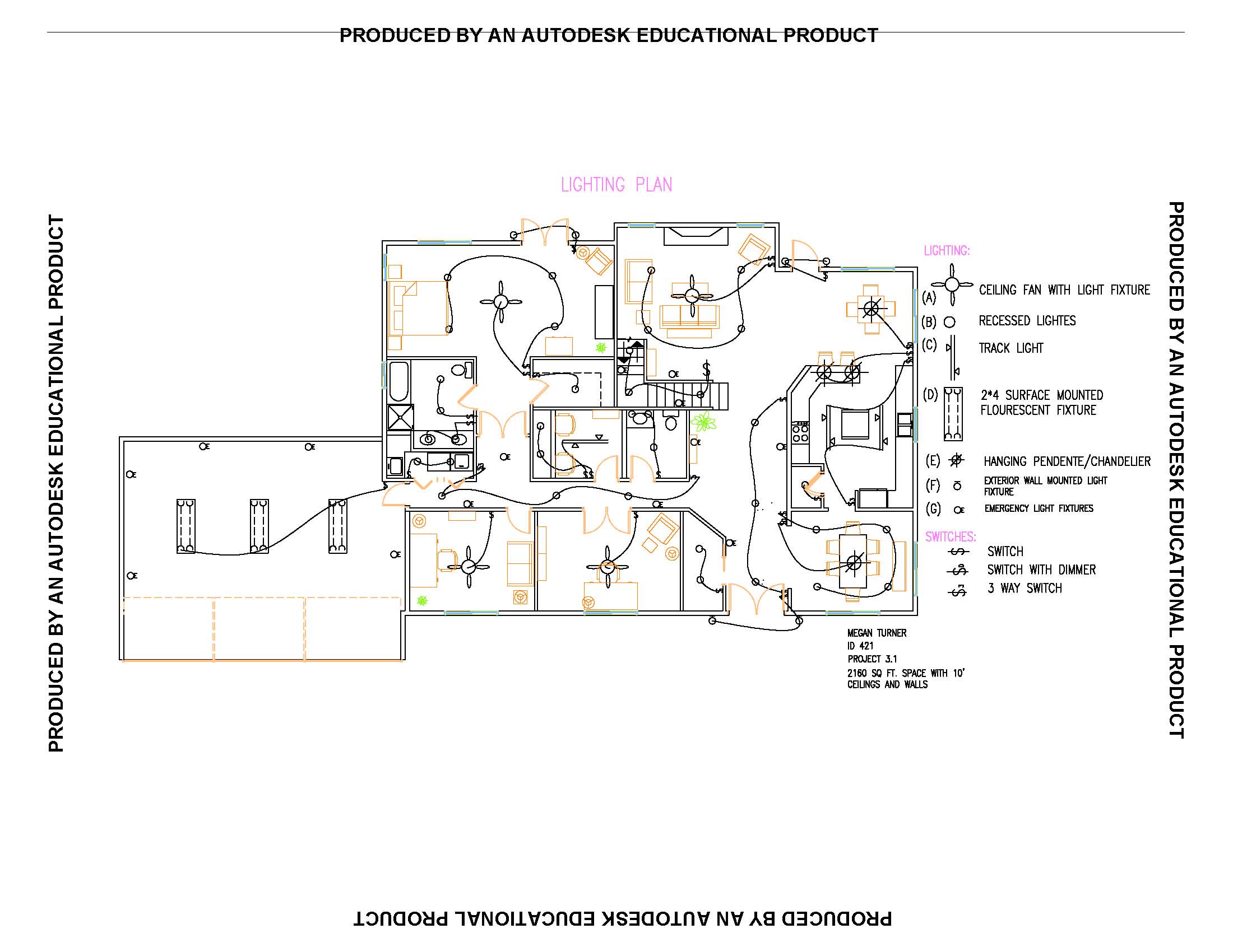 Residential Electrical Lighting Plans